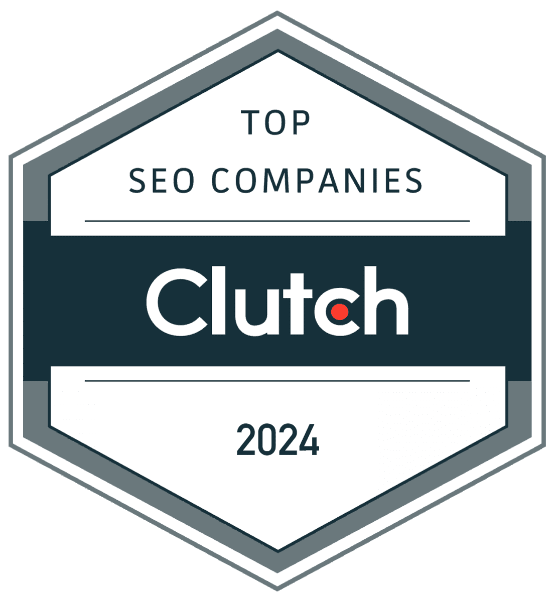 Clutch 2024 top seo company award