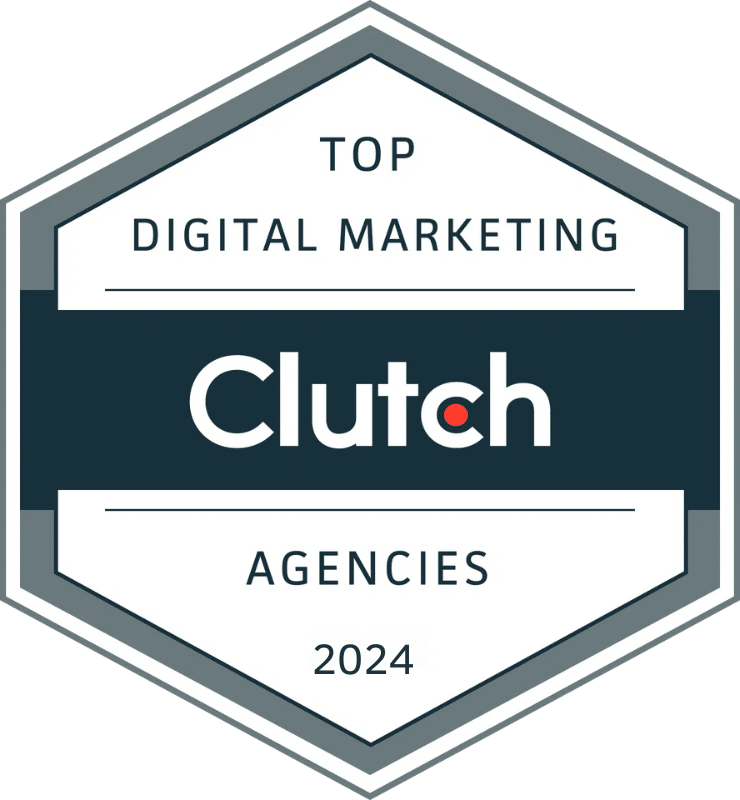Top Digital Marketing Agency by Clutch 2024