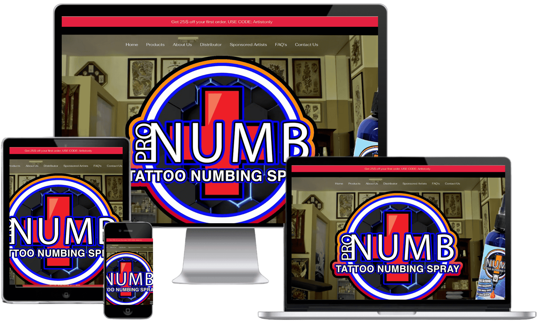 Pro Numb E-commerce Results
