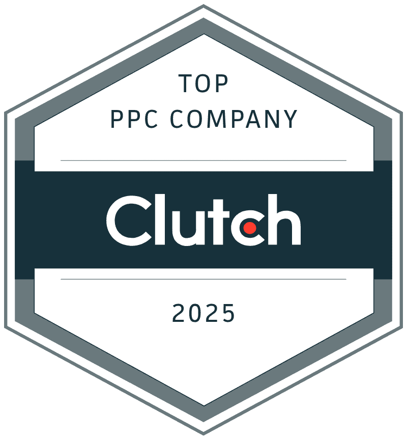 Clutch 2025 Top PPC Company Award