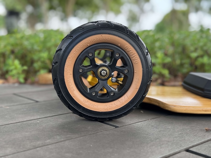 Evolve Fusion 7" pneumatic wheels
