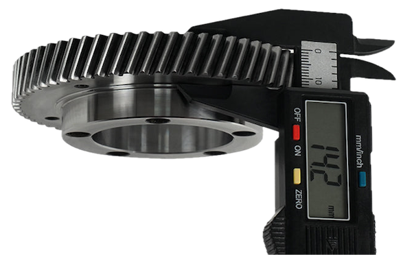 Gear measurement of Lorentz Major V3