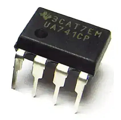 Мікросхема UA741CP DIP8 операційний підсилювач