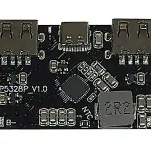 Плата для Power Bank IP5328P 2xUSB Li-ion Type-C ,Micro-USB (5V-9V-12V-QC3)