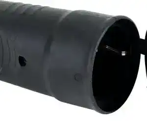 Гніздо електричне DE-PA 16A із заземленням КАУЧУК (338002)