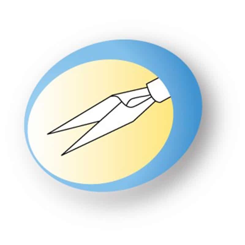 Titanium  Ophthalmic Vitreoretinal Scissors - Image 2