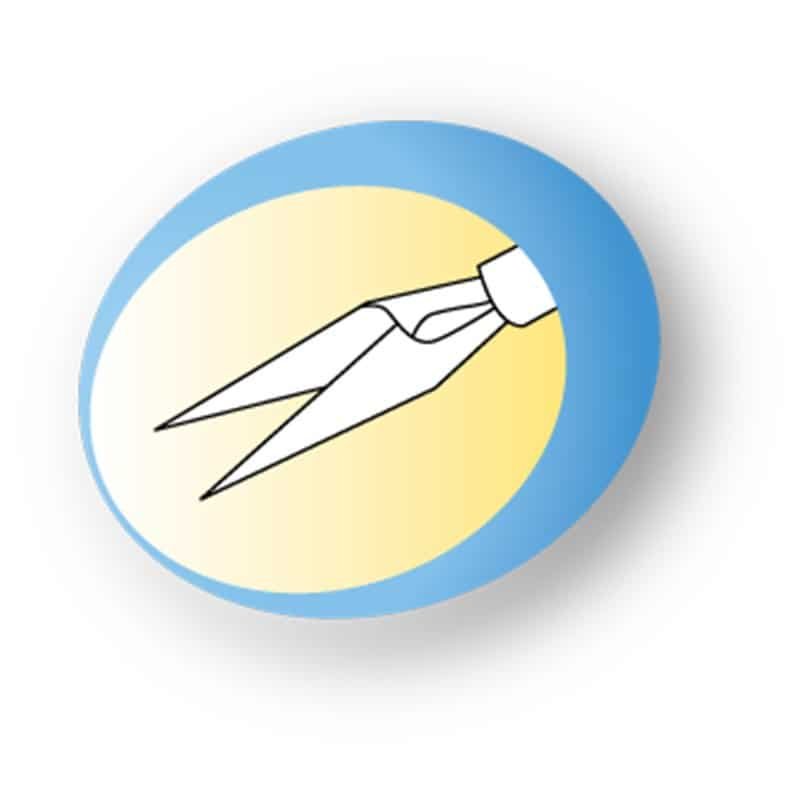 Titanium  Ophthalmic Vitreoretinal Scissors - Image 7