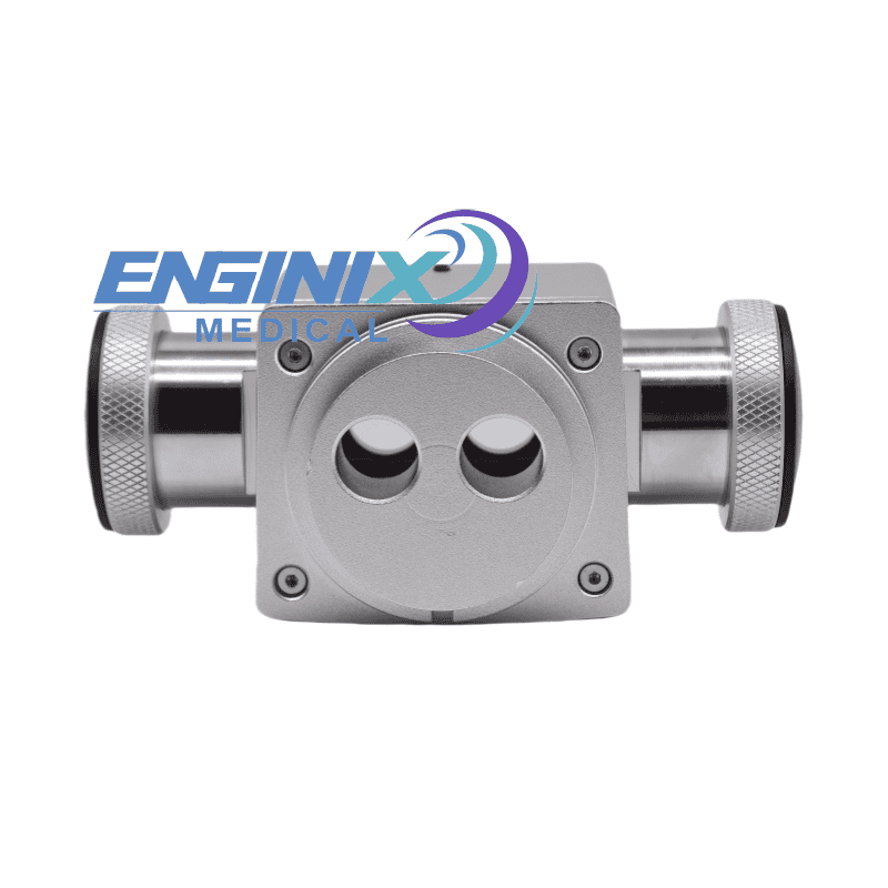 EM-BP06ZS-DP Dual-Port Beam Splitter for Zeiss SL120 and SL130 Slit Lamps - Image 3