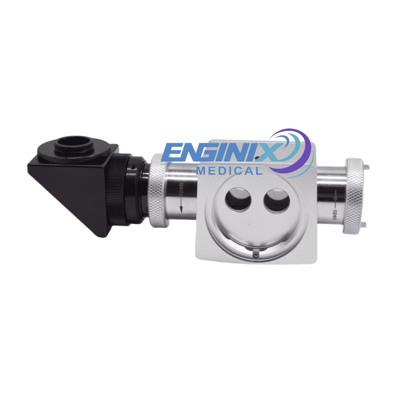 EM-BP06ZS-DP Dual-Port Beam Splitter for Zeiss SL120 and SL130 Slit Lamps - Image 5
