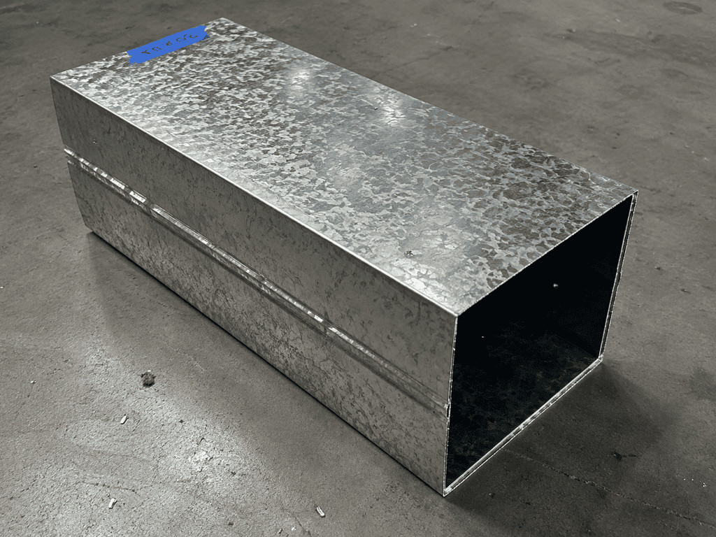 image4 galvanized steel HVAC duct Pittsburgh seam G90