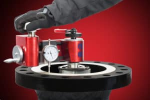 Flange facer, flange facing, re-facing flanges, reconditioning rusty, scarred or worn flange gasket seats