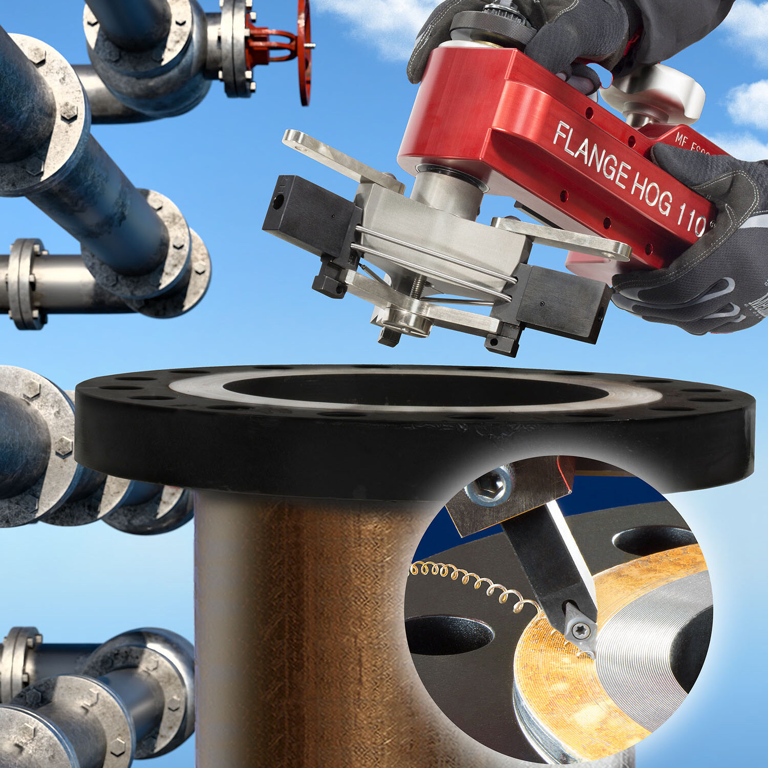 Esco Tool Flange Hog