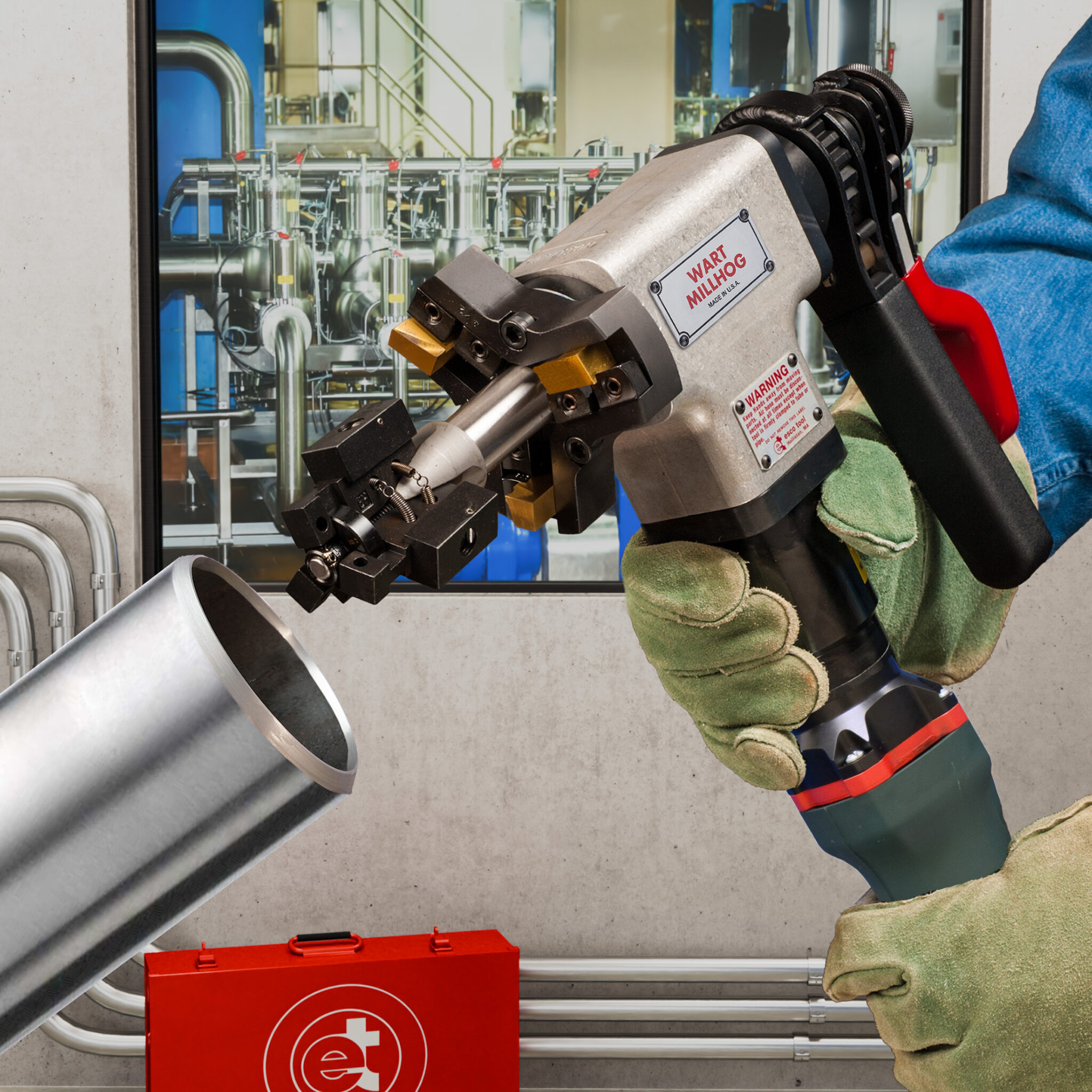 WART Beveling Tool for SANITARY PIPE & TUBE WELDING