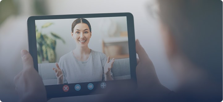 Virtual consultation with an EverSpan Life care team member