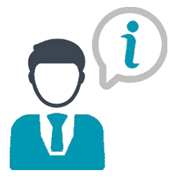 About Us tab icon representing Evocare as a trusted healthcare services partner