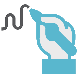 Prior authorization services tab icon for faster insurance approvals and reduced claim denials
