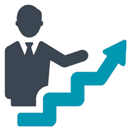 Careers tab icon representing job opportunities and professional growth at Evocare