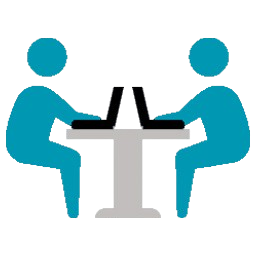 Medical scribe and charting services tab icon for accurate clinical documentation support