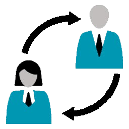 Virtual medical assistant tab icon for remote administrative and clinical support