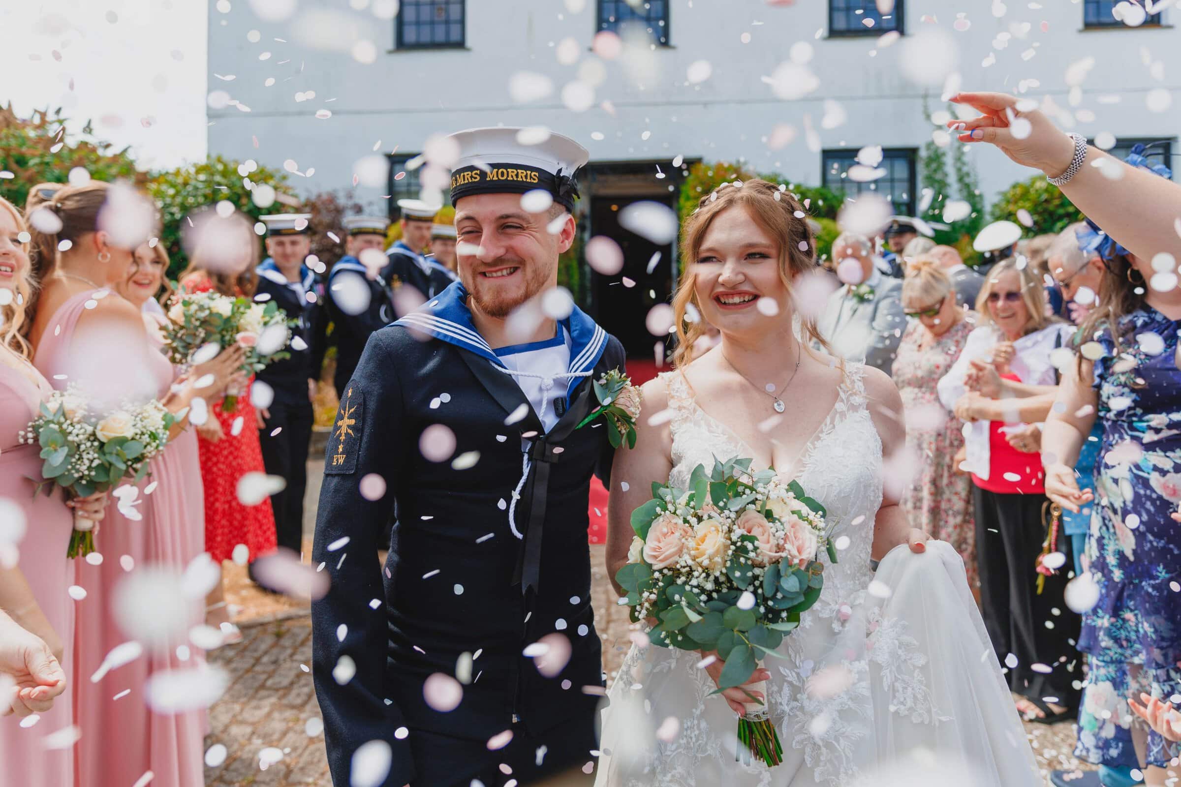 Tam and Haydn China Fleet Saltash wedding photography