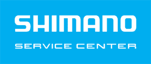 Shimano Service Center Würzburg Shimano Service Center Logo in Blau mit weißer Schrift.