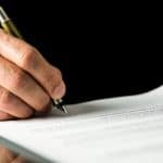 Signing estate planning documents