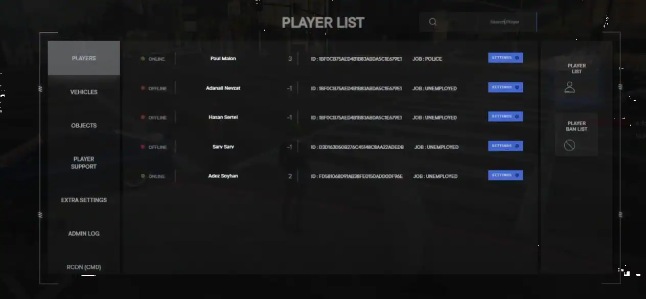 fivem admin menu script - FiveM Store
