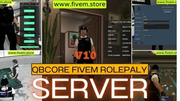 Dive into unparalleled FiveM gameplay with QB Core Server. Experience seamless performance, unmatched customization, and secure gameplay.