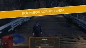 The dynamic boombox script fivem will improve your experience on the FiveM server. Examine the ways in which this script enhances your gaming