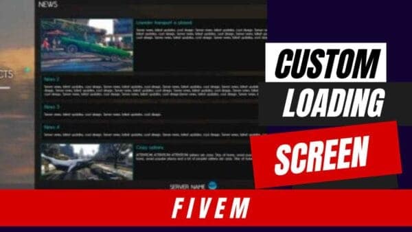 FiveM server by adding a unique loading screen that creates a captivating gaming environment. Discover how to create and deploy a visually appealing loading