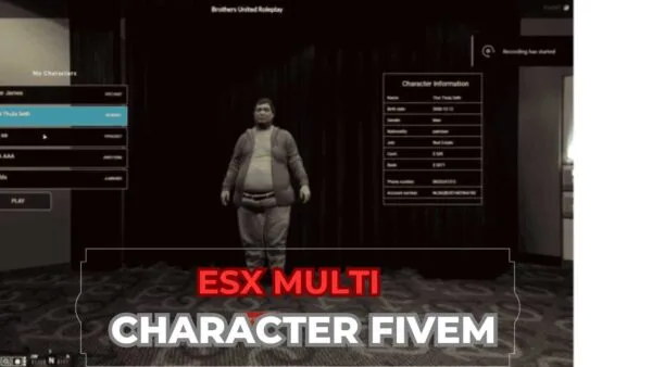 Experience a Fivem server like never before with ESX Multi Character, the best option for realistic role-playing. Discover how to open up new options