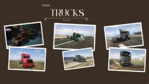 Enhance your Fivem server with the Fivem Trucks Pack! Get detailed, powerful trucks to add realism and adventure to your virtual world.