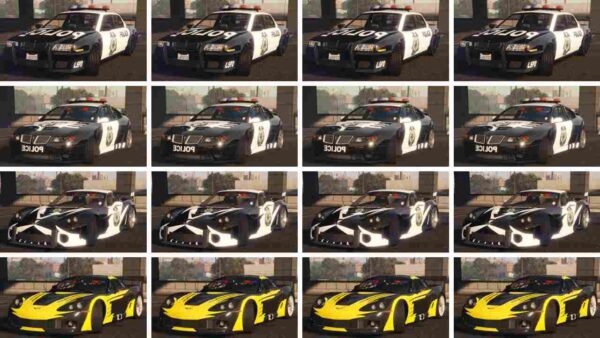 Enhance your Fivem experience with the Rockport Police Department Vehicle Pack, featuring detailed police vehicles for immersive gameplay.