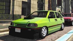 Fivem 1990s Kia Pride DM brings a nostalgic touch to GTA V, offering a unique and practical driving experience. Its affordable nature, nimble handling,