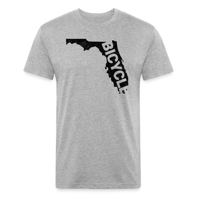 Florida Bicycle Merchandise Fitted T-Shirt