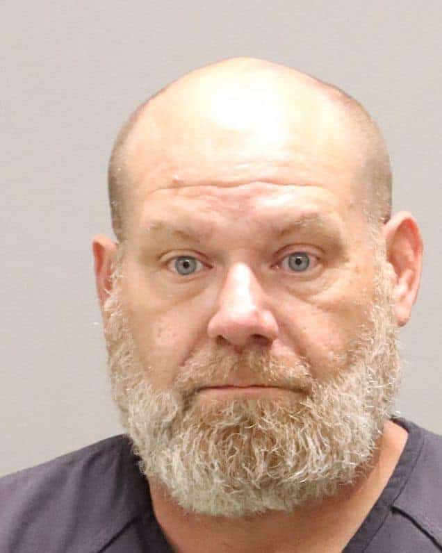 Peter Bradford Swing's booking photo.