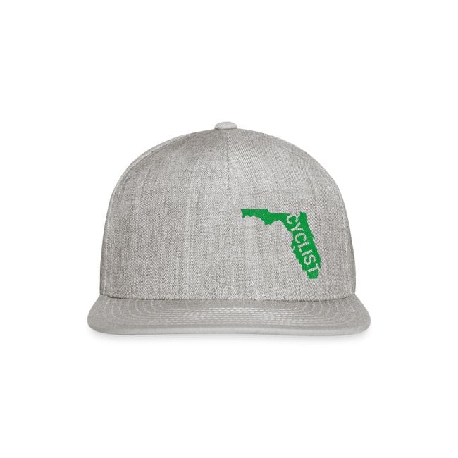 Florida bicycling Baseball Cap in green