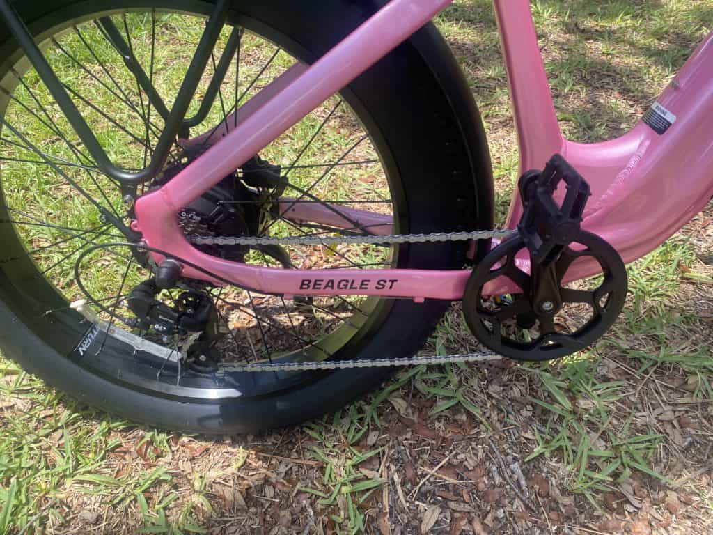 Puckipuppy Beagle Shimano drivetrain