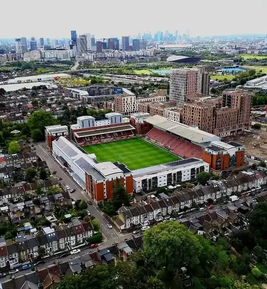 Brisbane Road, home of Leyton Orient since 1937