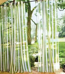 Színes fényáteresztő volie terasz függöny.