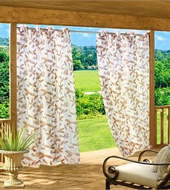 Kültéri terasz függöny speciális dekor anyagból