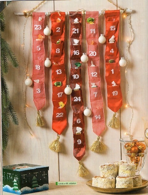 készíthetünk adventi naptárakat