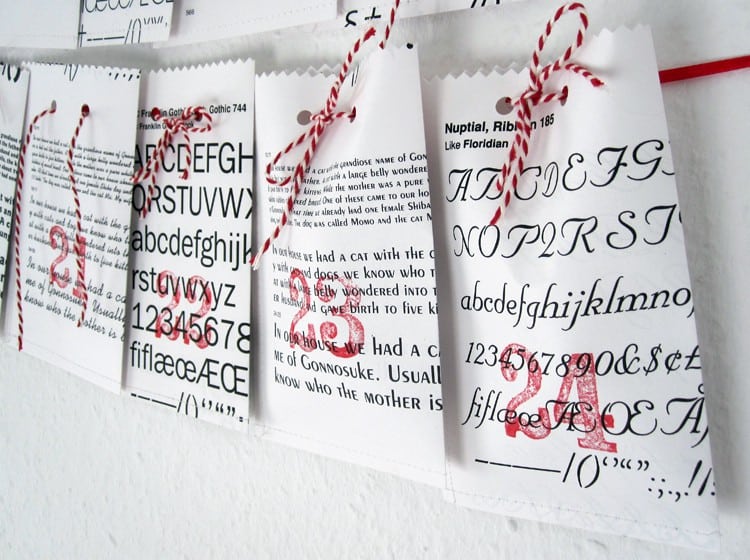 készíthetünk adventi naptárakat