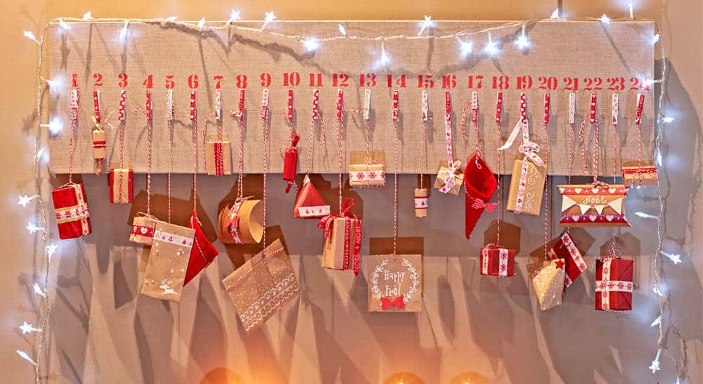 készíthetünk adventi naptárakat