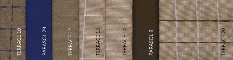 speciális exkluzív dekor terasz kiülő függöny - huzat terrace