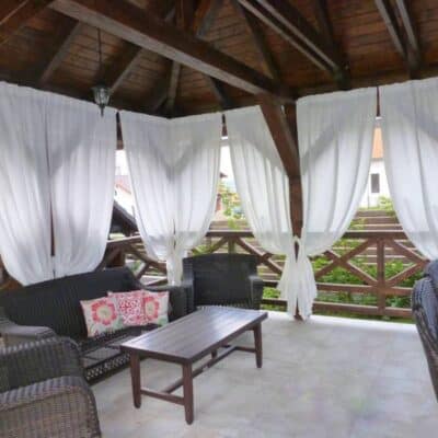 terasz függöny, pergola függöny, Batiszt - Agria Eger függöny