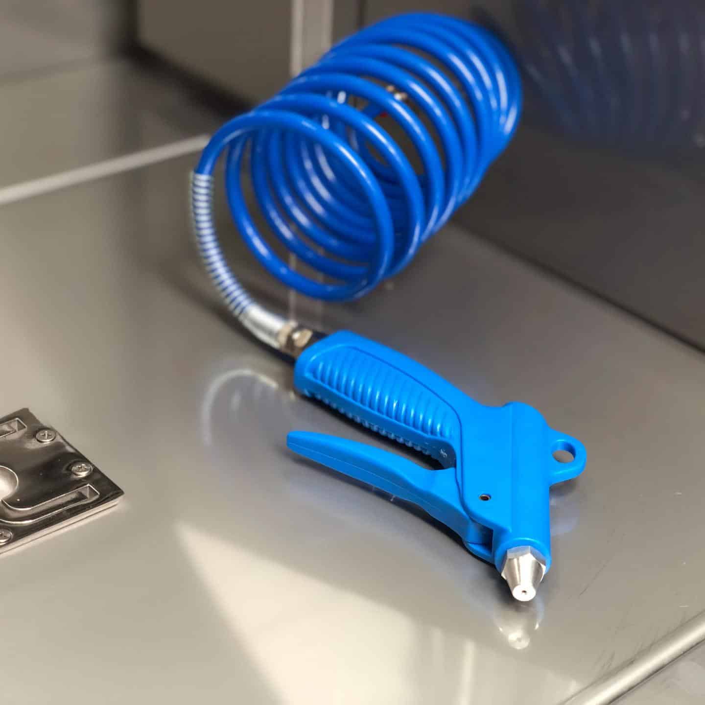 Abblaspistole Hochdruckwaschtisch