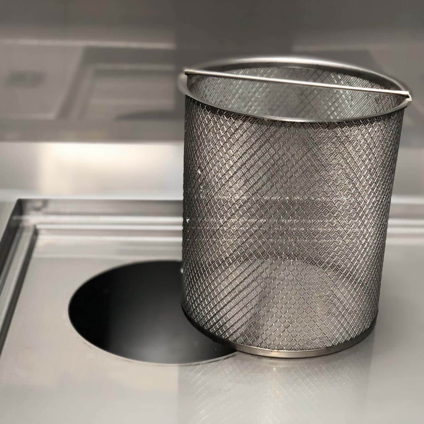 Grobfilter für Hochdruckwaschtisch