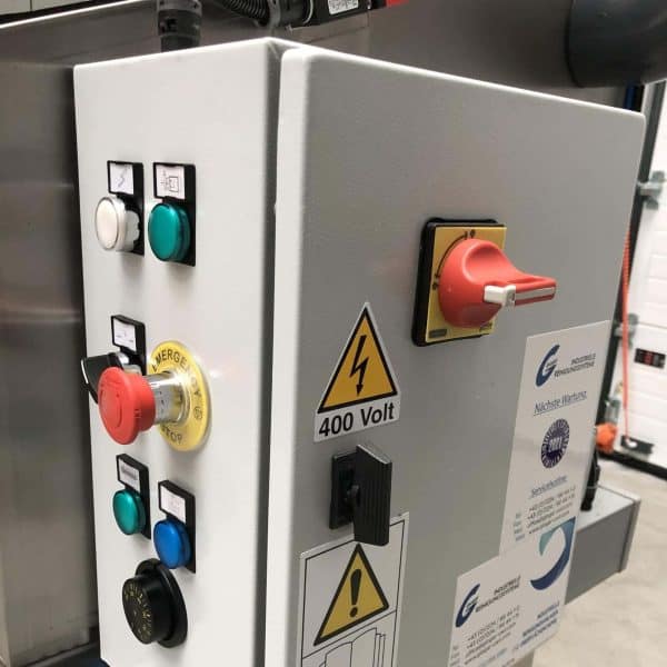 Hochdruck-Pinselwaschtisch HP 30 Schaltkasten