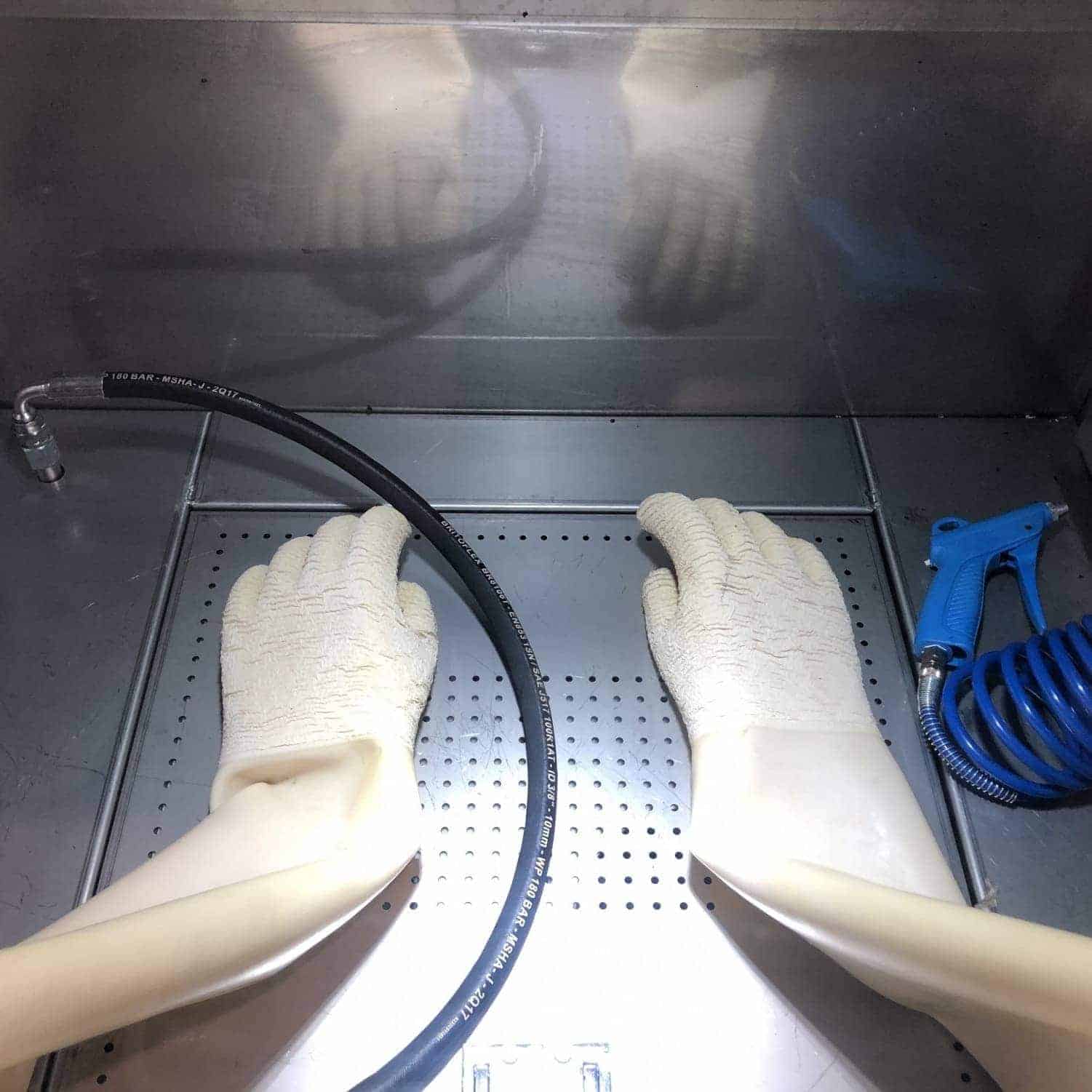 Hochdruck-Waschtisch HP25 gebraucht Arbeitsfläche